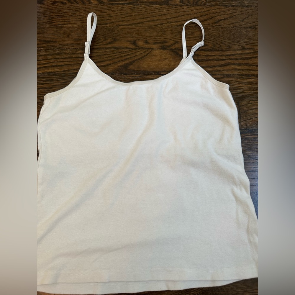 Girl’s Body Bleu Camisole Tank Top w/Built-In Bra